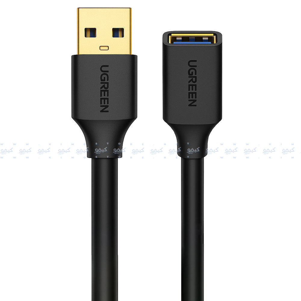 كابل تمديد يو اي بي يوجرين 2 متر 10373 - أسود