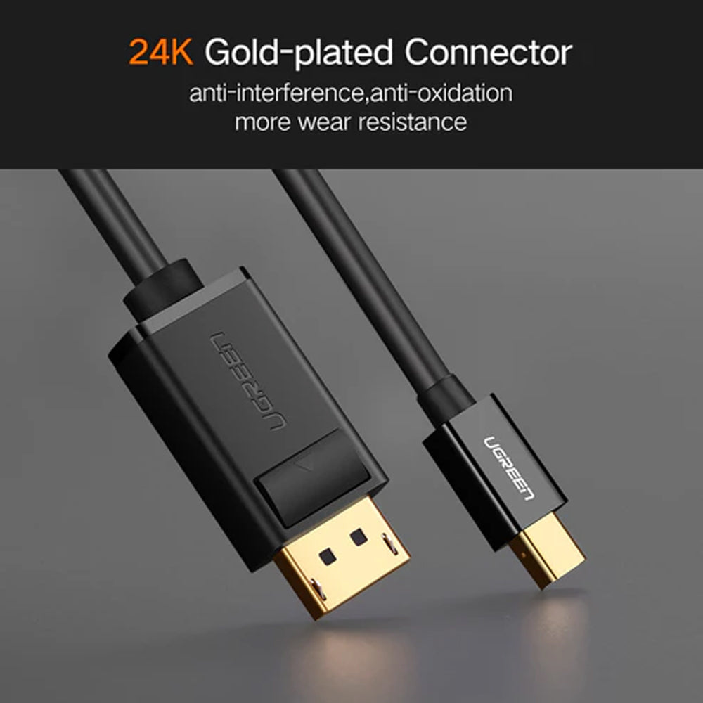 كابل محول ميني DisplayPort الى DisplayPort يوجرين 1.5 متر 10477