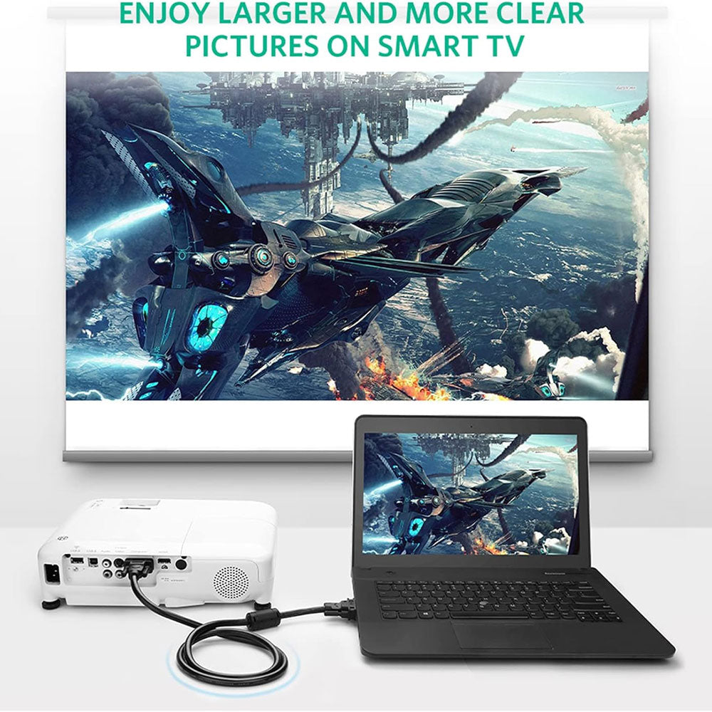 VGA Monitor Cable 2m - Black