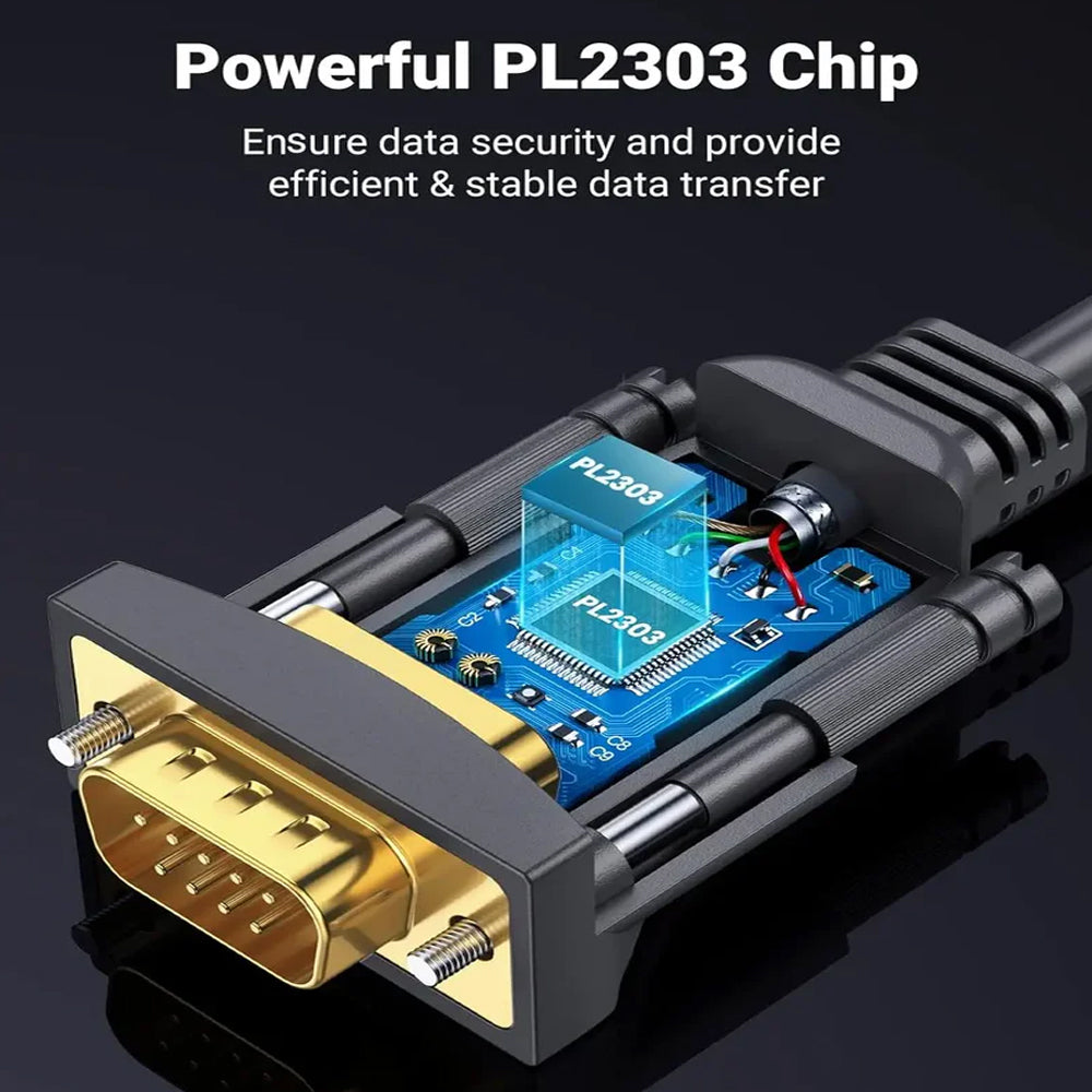 محول يو اس بي إلى RS232 يوجرين 1 متر 20210