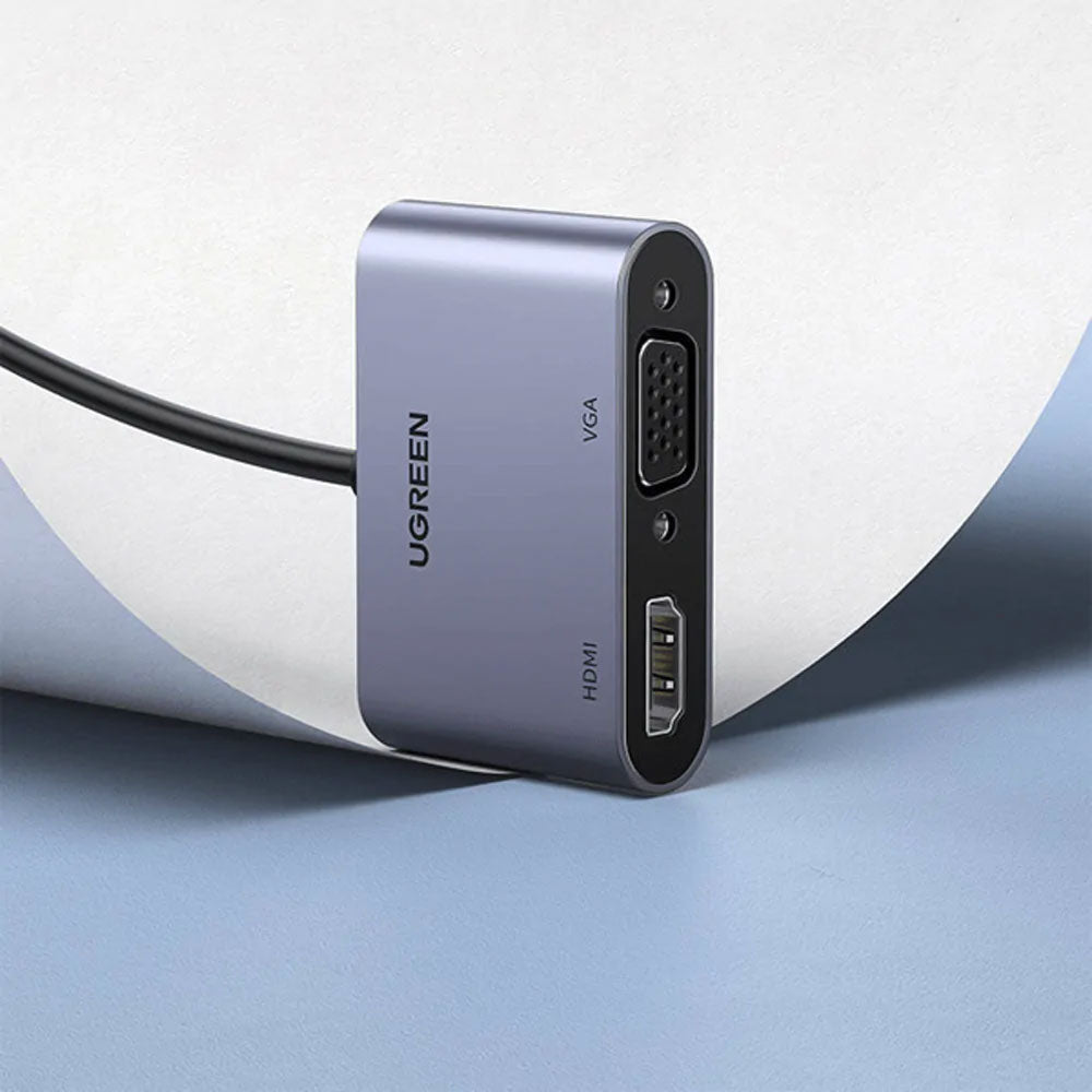 محول يوجرين 20518 USB 3.0 الى HDMI + VGA