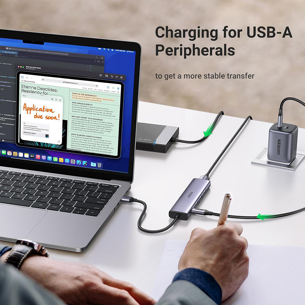 Ugreen 20805 5in1 USB HUB Converter