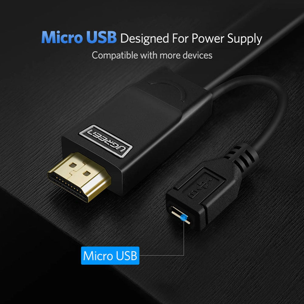 Ugreen 30449 HDMI To VGA Converter Cable 1.5m