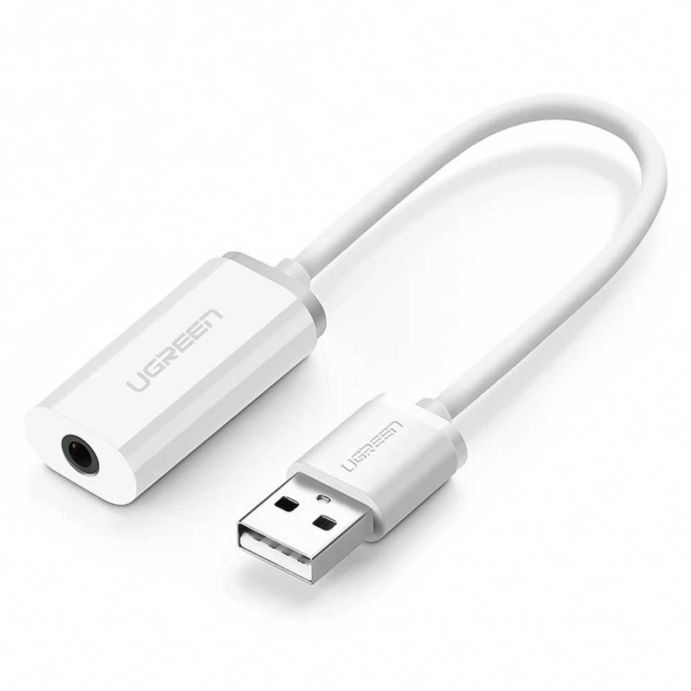 Ugreen30712USBMaleTo3.5mmAudioFemaleConverter
