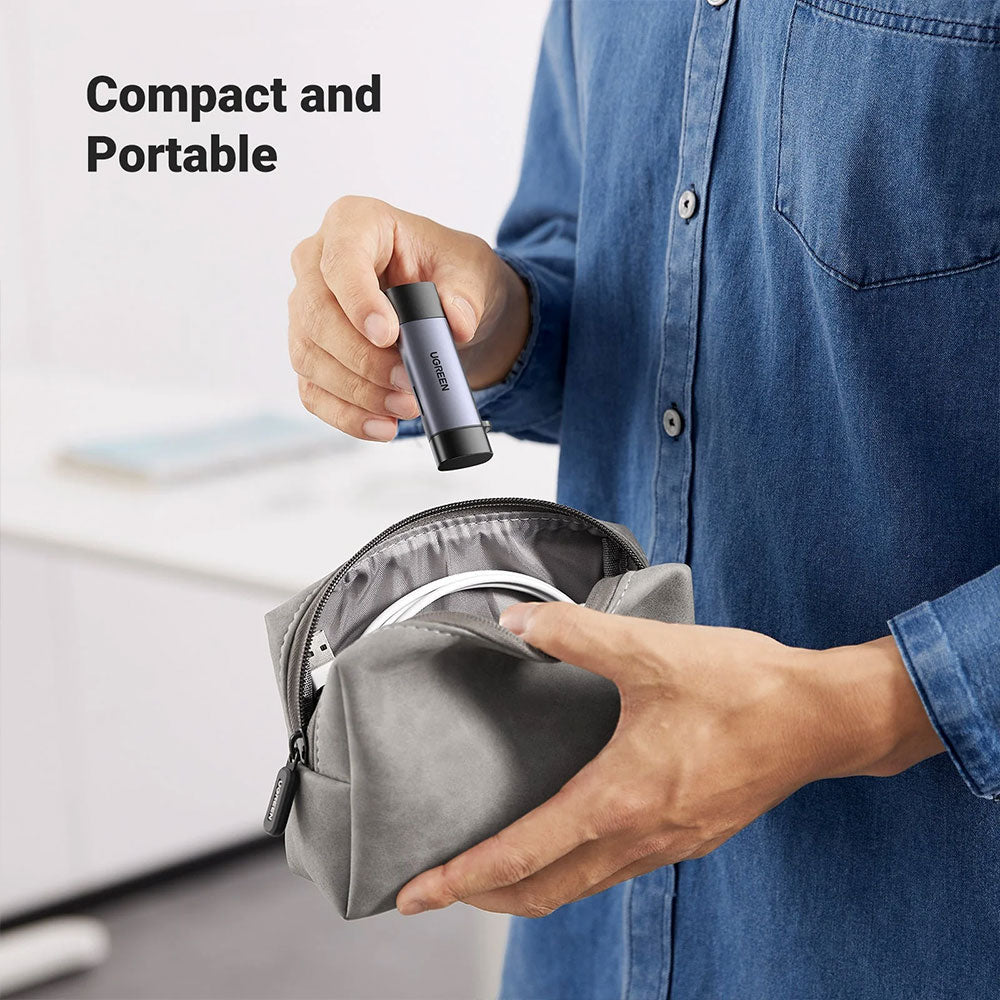 Ugreen 50706 2in1 Type-C + USB Multifunction OTG Card Reader