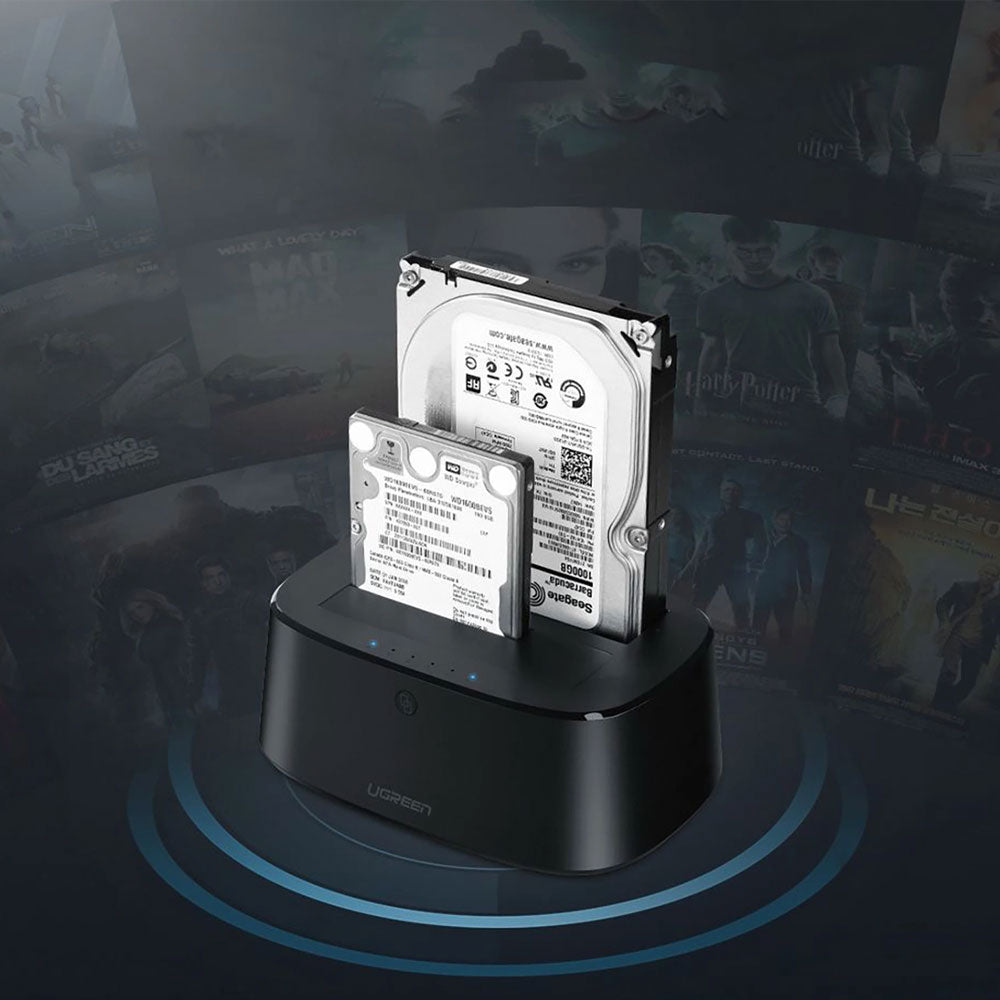 قاعدة توزيع يوجرين USB 3.0 ثنائي القناه