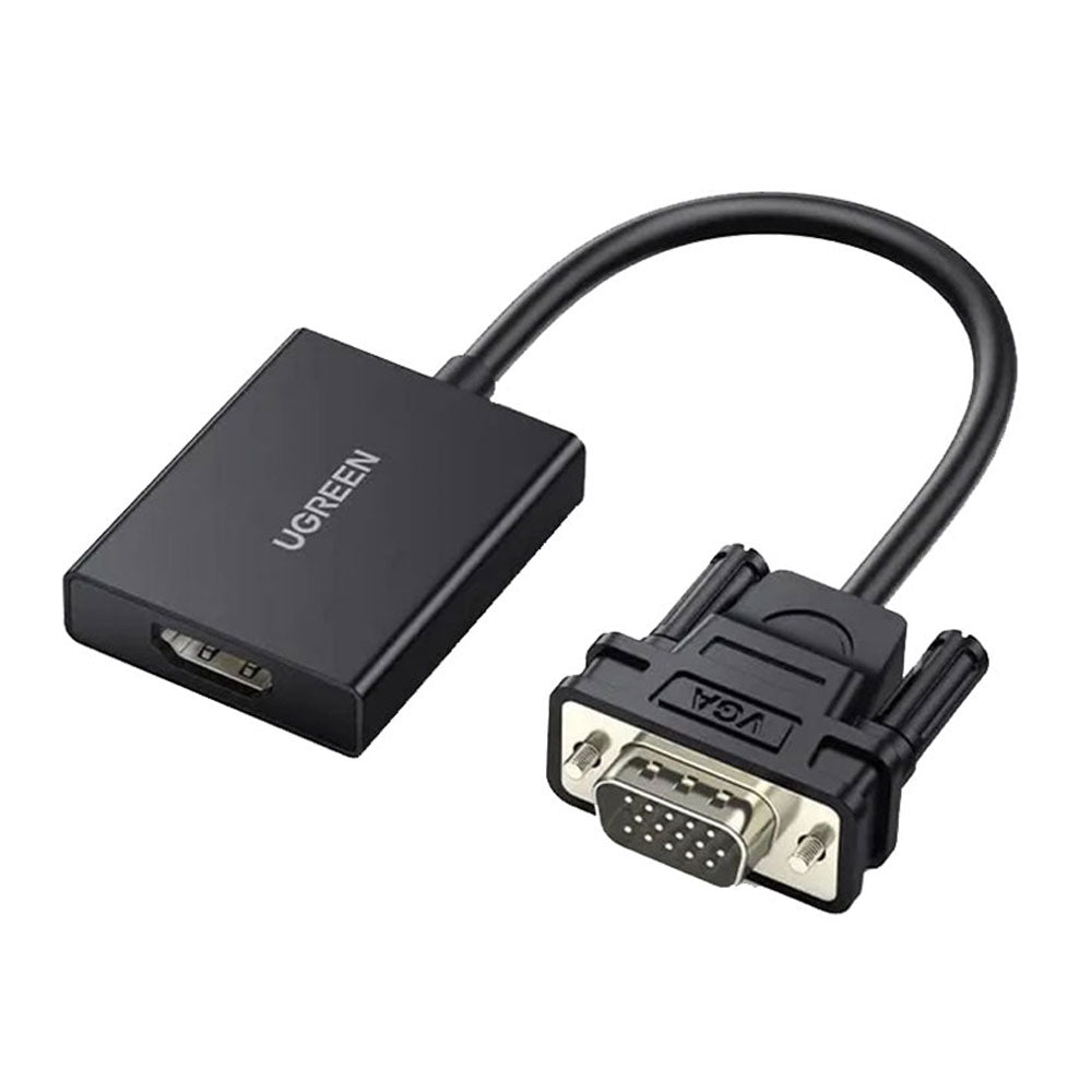 Ugreen 50945 VGA To HDMI Converter With 3.5mm Audio