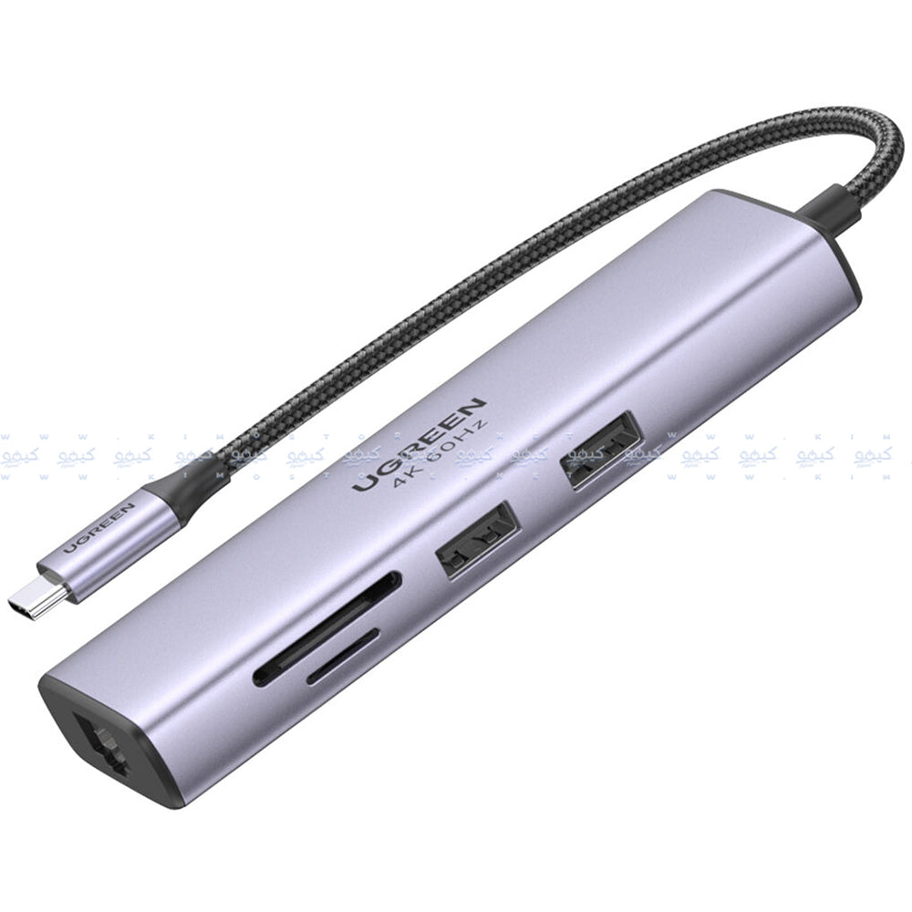 محول موزع تايب سي 7 في 1 يوجرين 60515