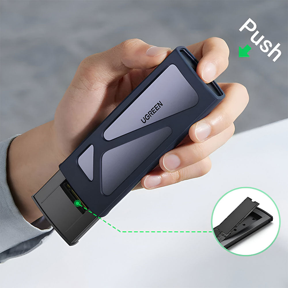 موبايل راك يوجرين تايب سي 90264 M.2 SATA/NVMe