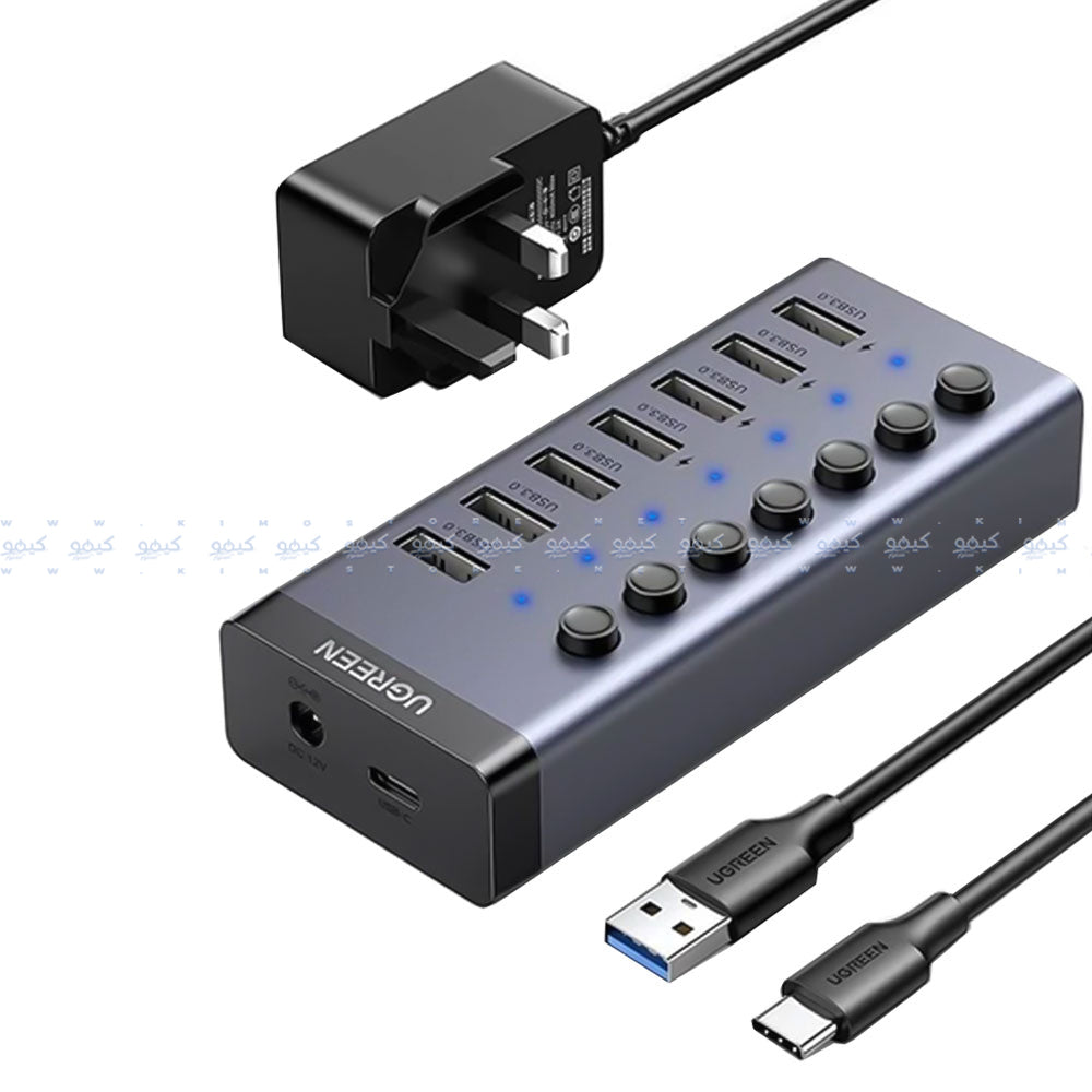 Ugreen 90307 7in1 USB Power Strip HUB 7 Ports