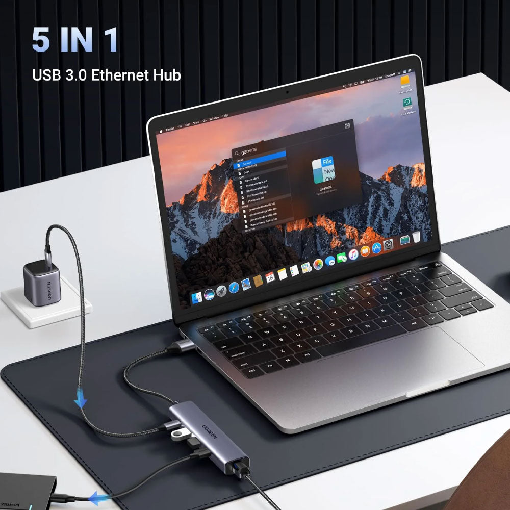 Ugreen 60554 5in1 USB HUB Converter