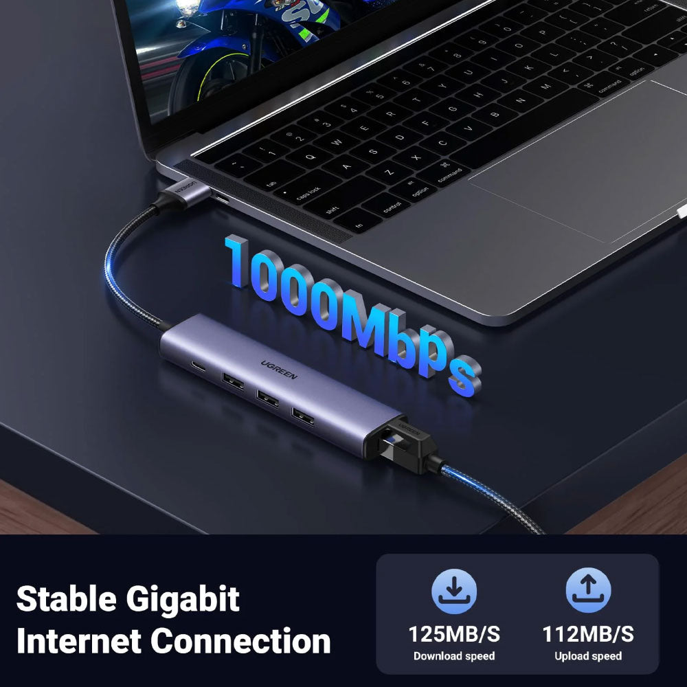 Ugreen 60554 5in1 USB HUB Converter