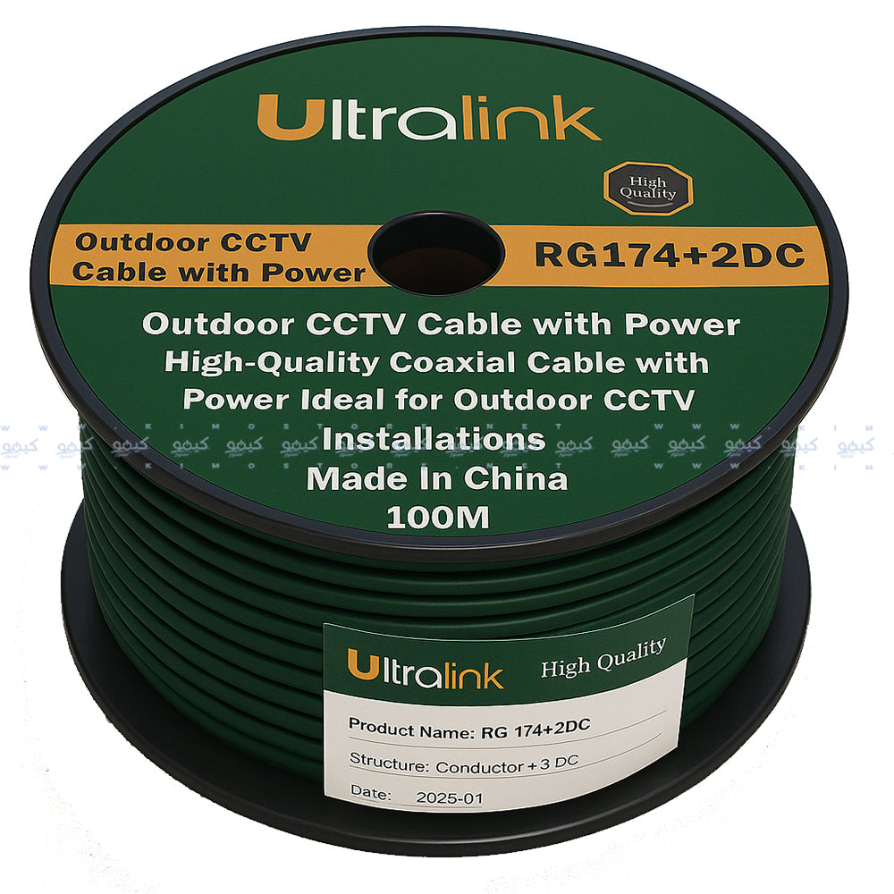 Ultralink Coaxial Cable RG174 100m