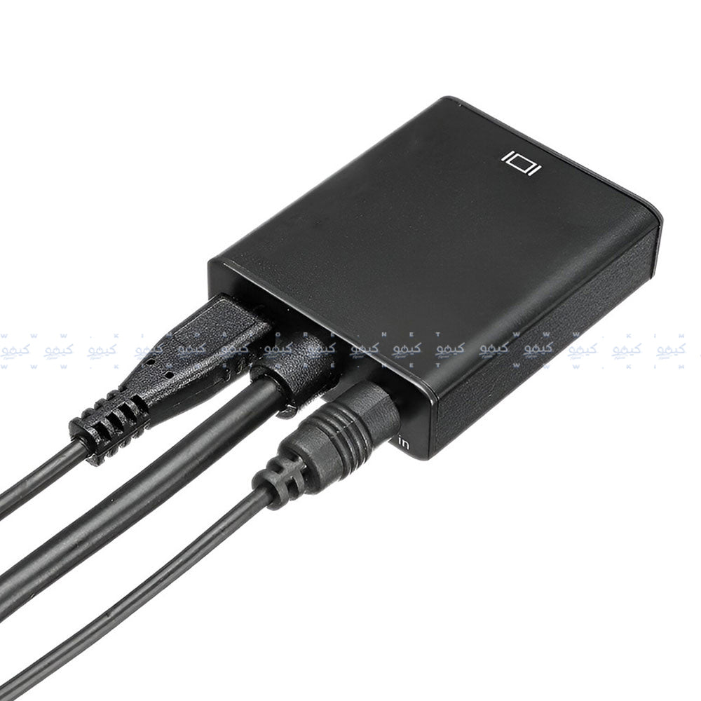 محول VGA الى HDMI + صوت