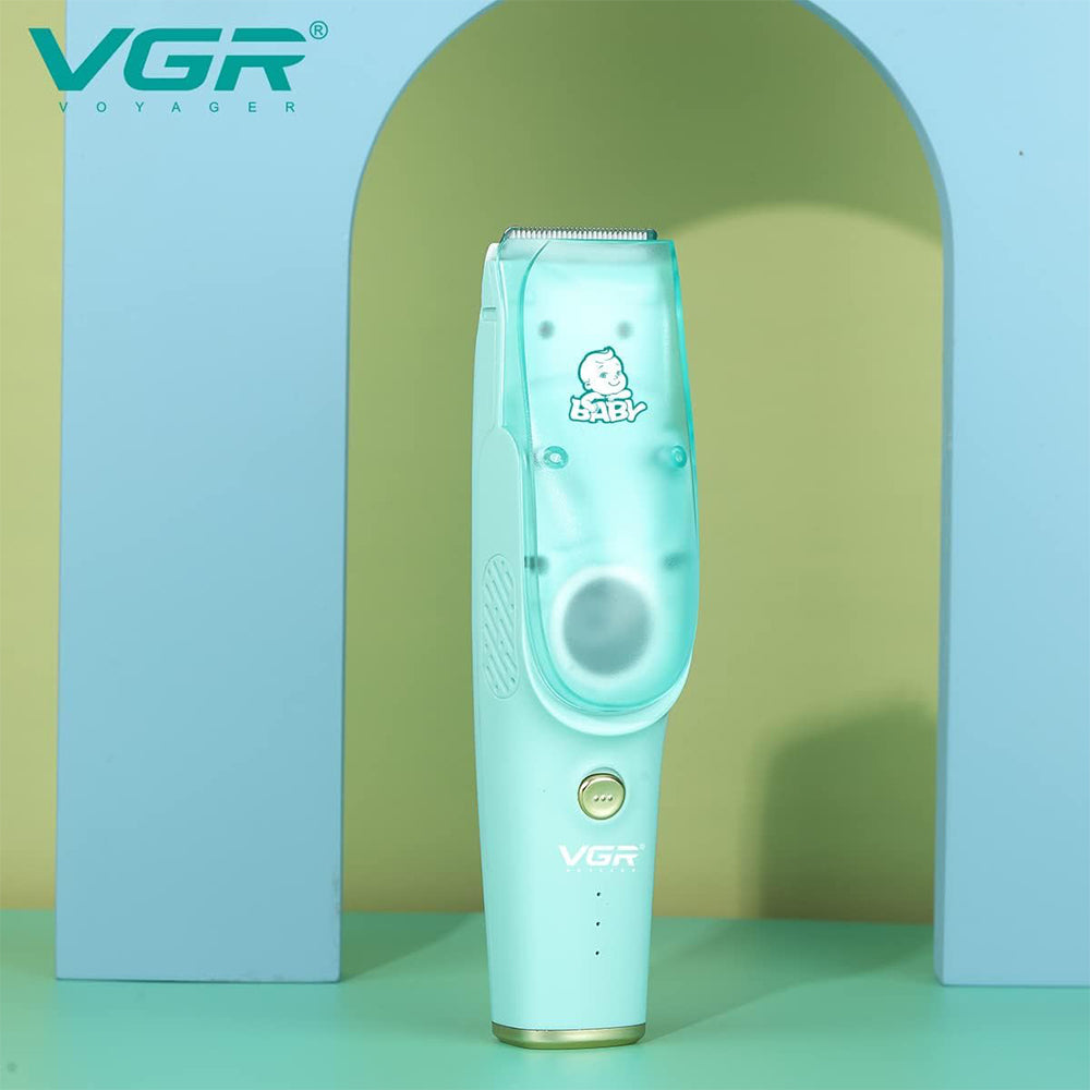 VGR Baby Vacuum Hair Clipper V-151 - Green