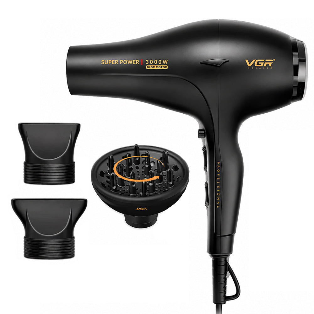 مجفف شعر في جي ار بروفيشنال V-406D BLDC