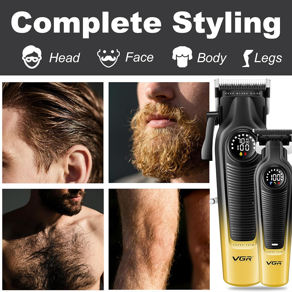 VGR Professional Barber Combo V-196 & V-996