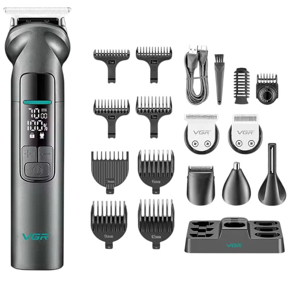 VGR Professional Grooming Kit 14-in-1 V-096