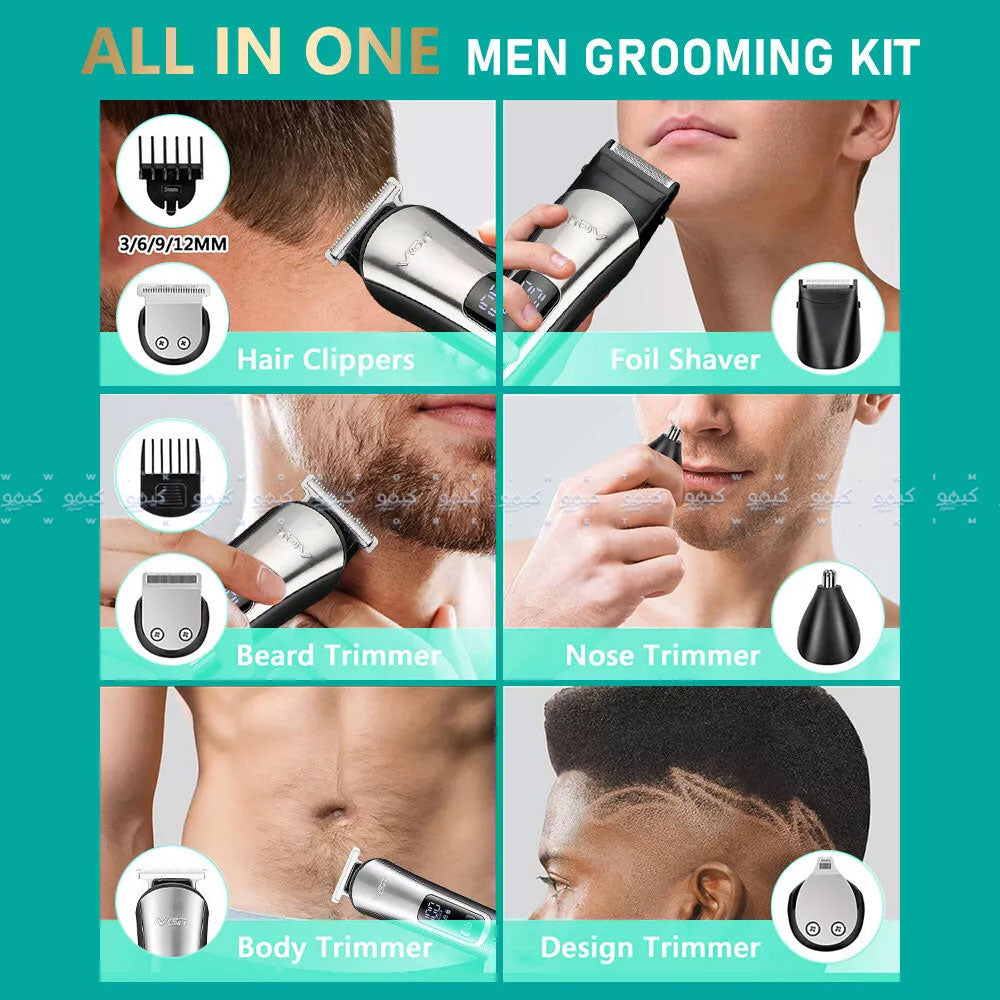 VGR Professional Grooming Kit 5-in-1 V-111