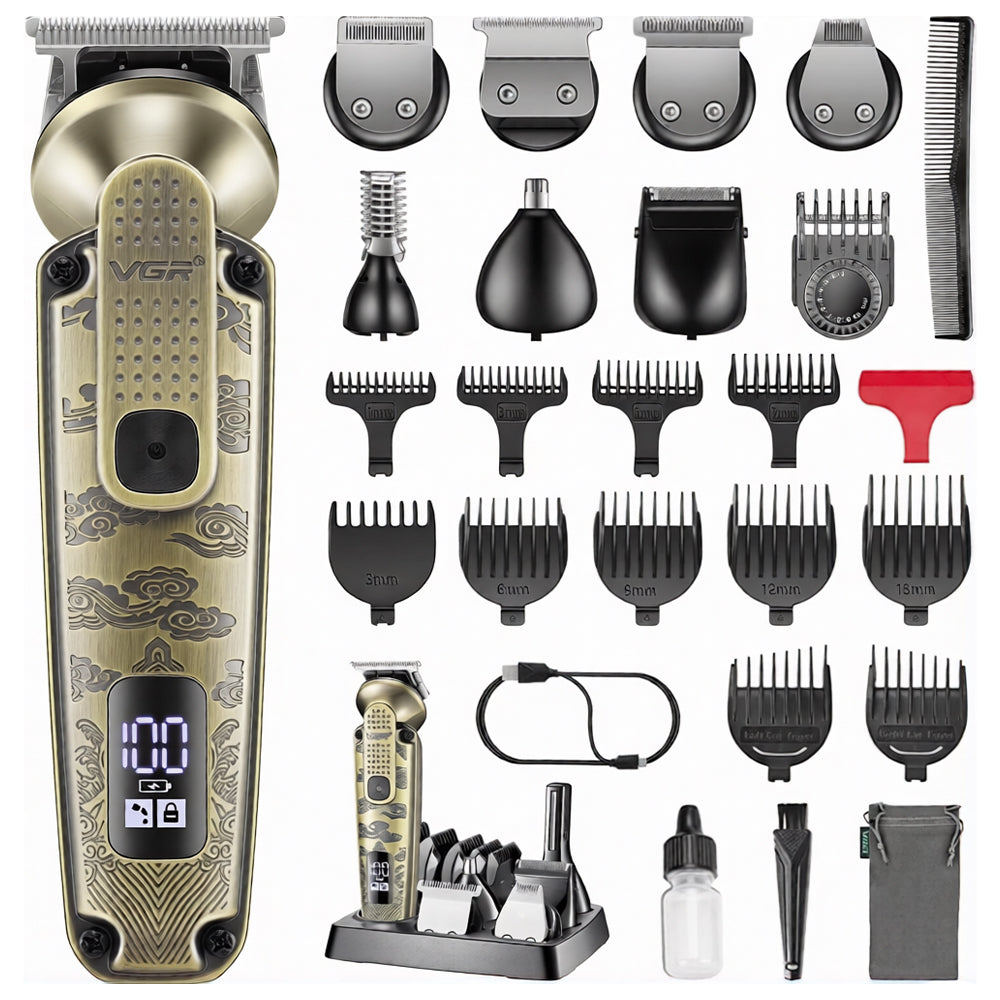 VGR Professional Grooming Kit 6-in-1 V-095