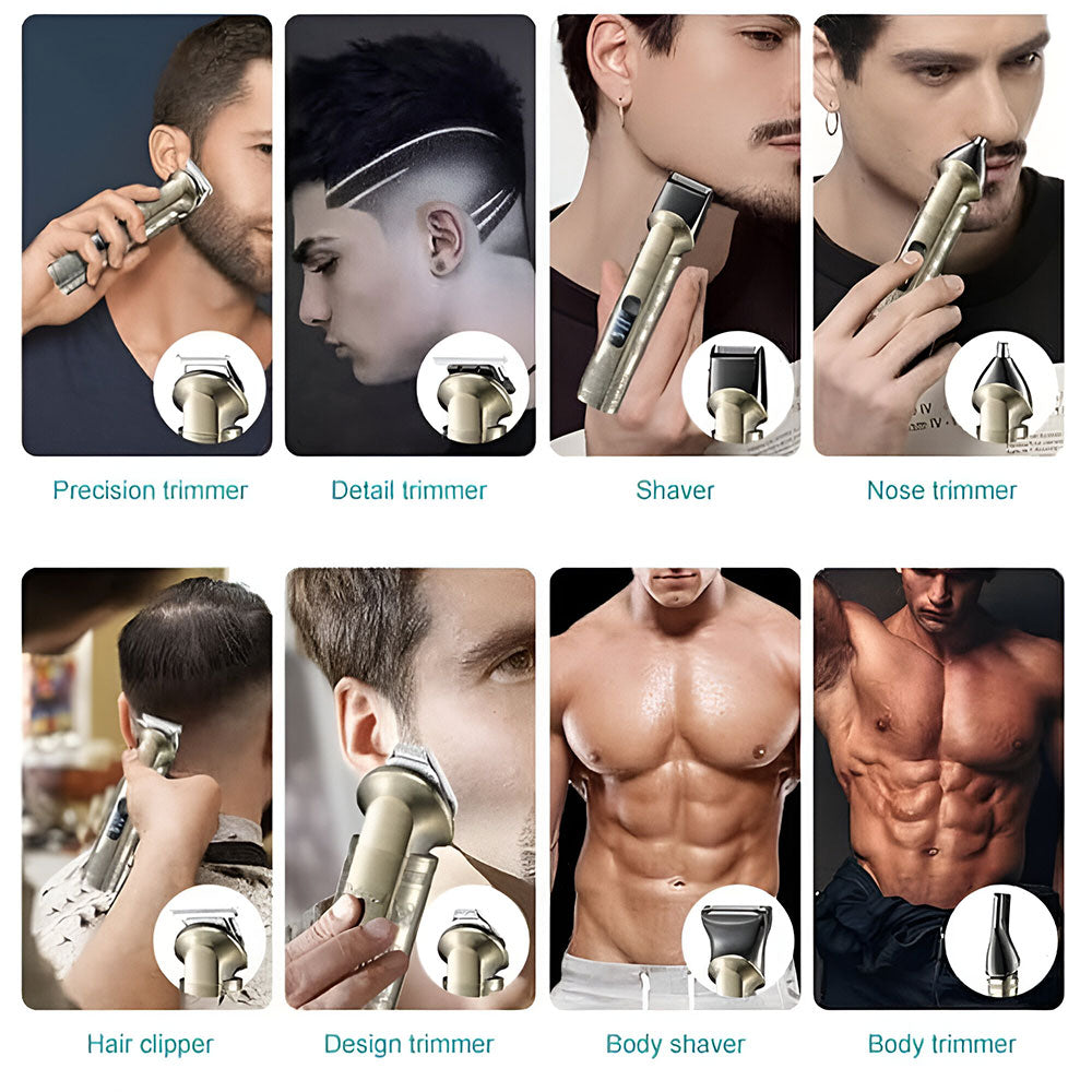 VGR Professional Grooming Kit 8-in-1