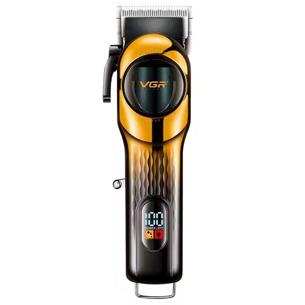 ماكينة قص الشعر في جي ار بروفيشنال V-166 - أصفر