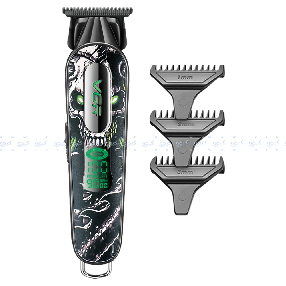 ماكينة قص الشعر في جي ار بروفيشنال V-260 - أخضر