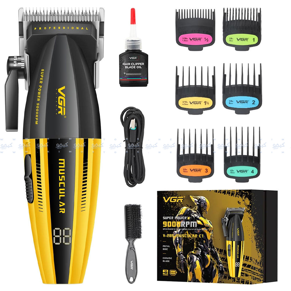 ماكينة قص الشعر في جي ار بروفيشنال V-285 Muscular C1
