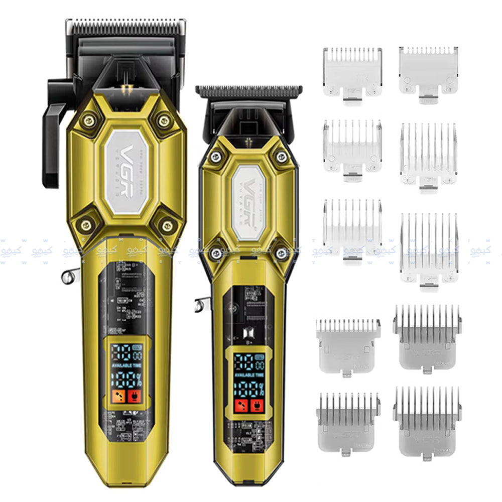 VGR Professional Hair Clipper and Trimmer Set V-600 & V-900