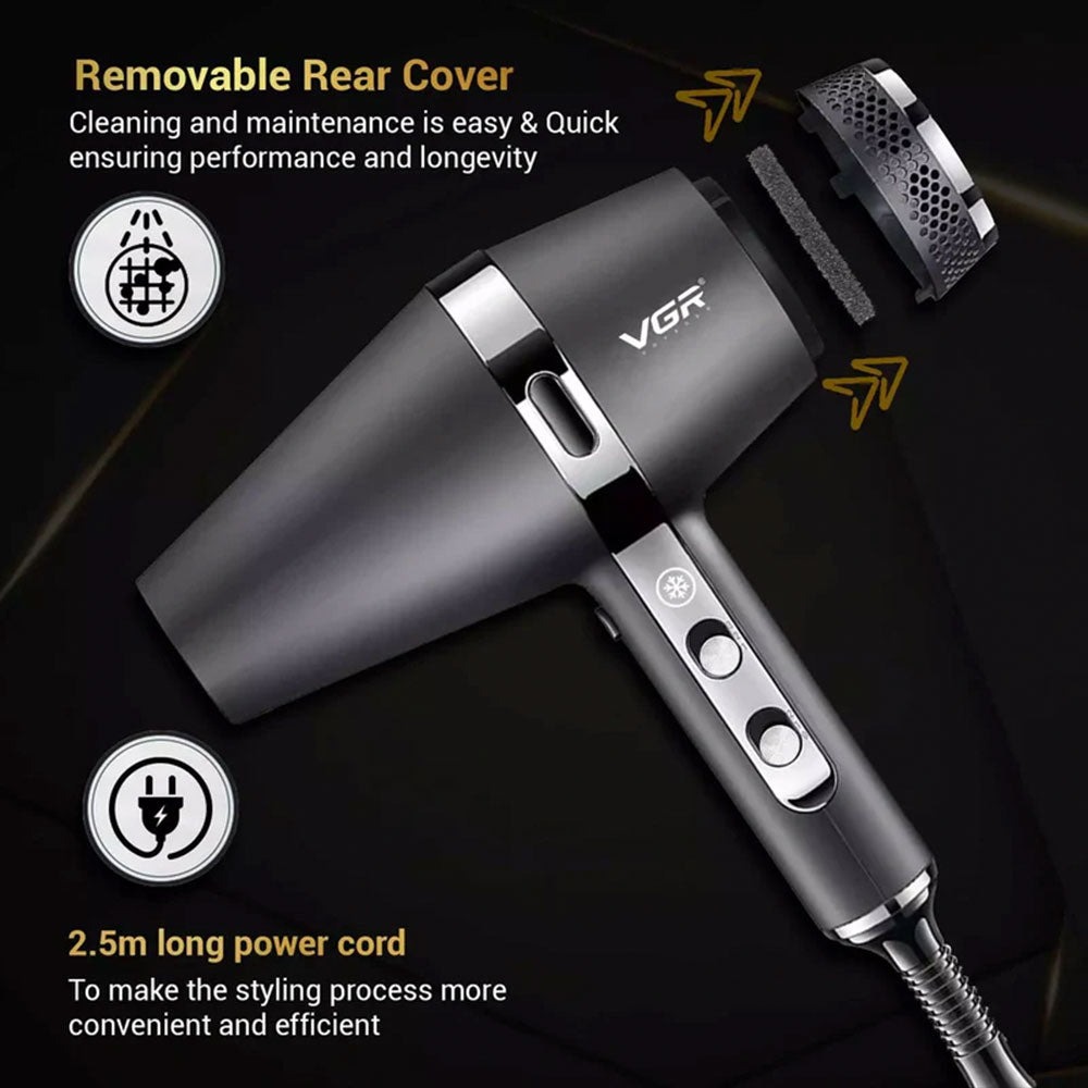 مجفف شعر في جي ار بروفيشنال V-451