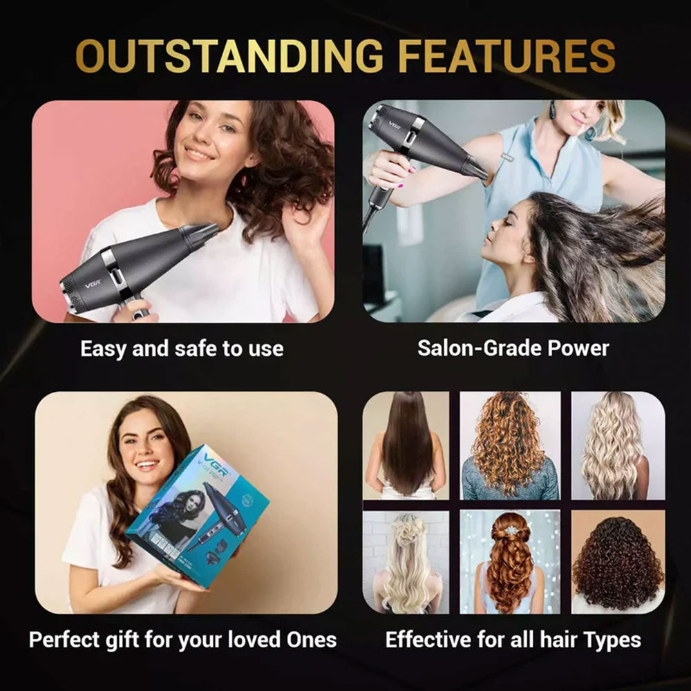 مجفف شعر في جي ار بروفيشنال V-451