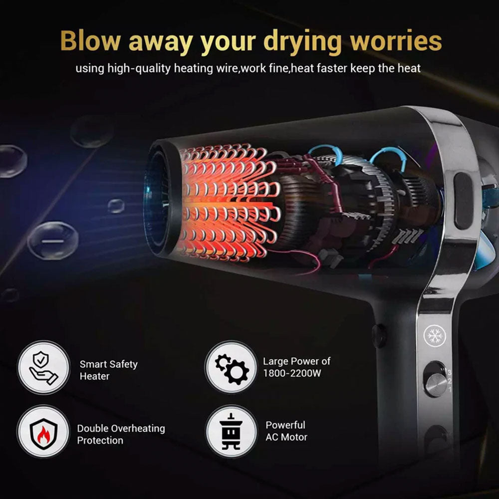 مجفف شعر في جي ار بروفيشنال V-451