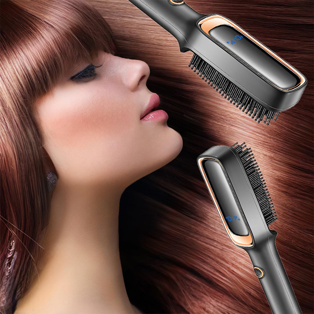 VGR Professional Hair Straightener Brush V-560