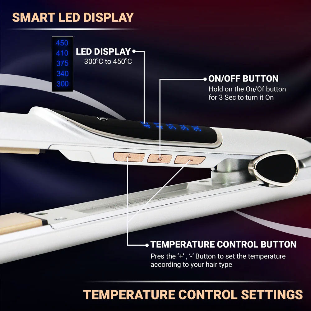 مكواة فرد الشعر في جي ار بروفيشنال