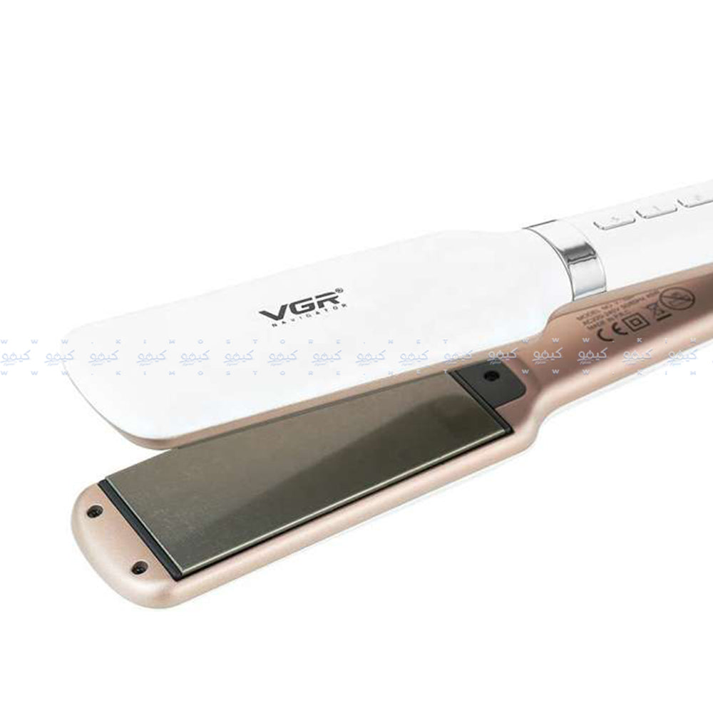 VGR Professional Hair Straightener V-520 - White