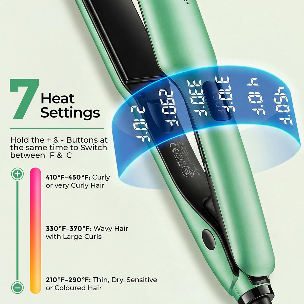 VGR Professional Hair Straightener V-526 - Green