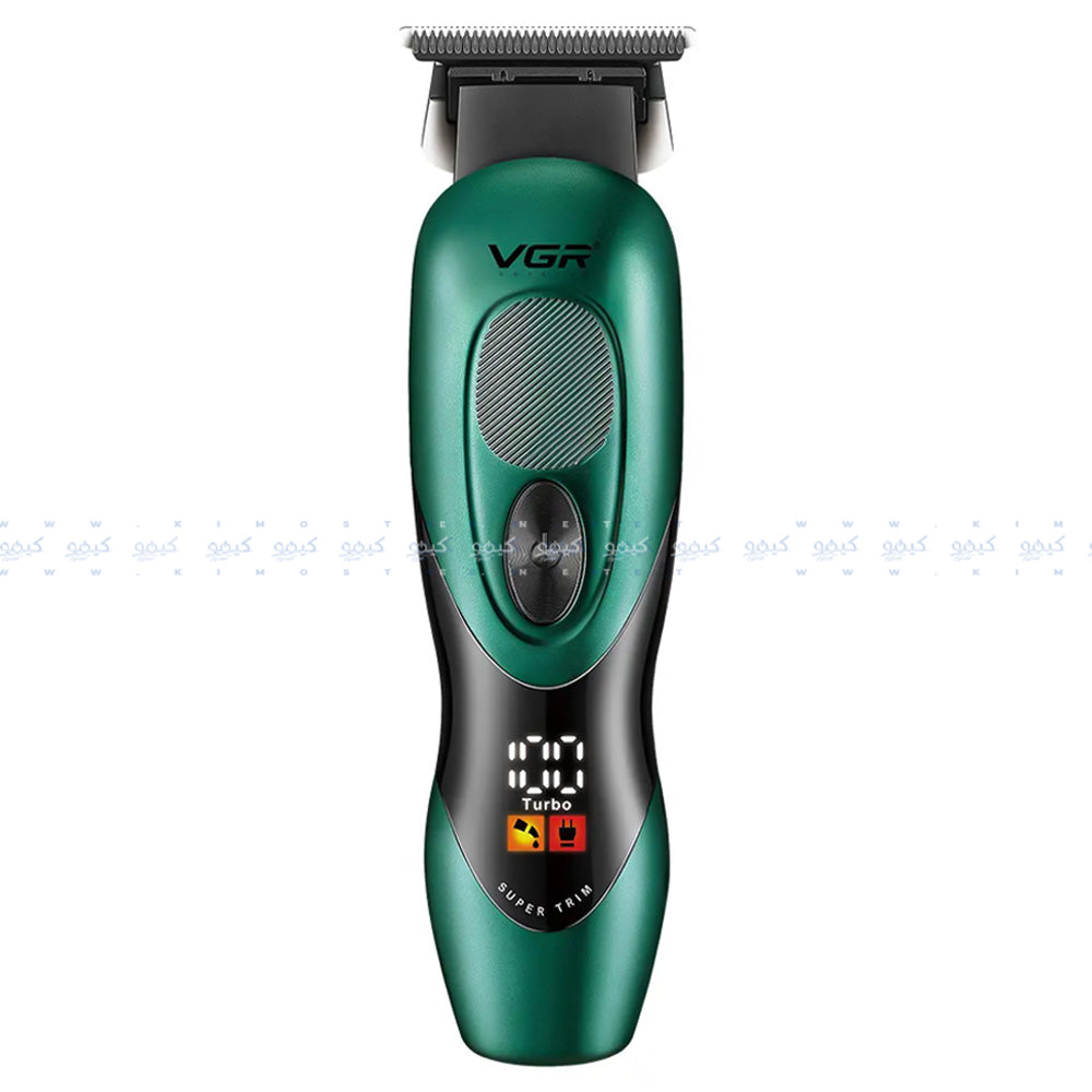 ماكينة تشذيب الشعر في جي ار بروفيشنال V-227 - أخضر