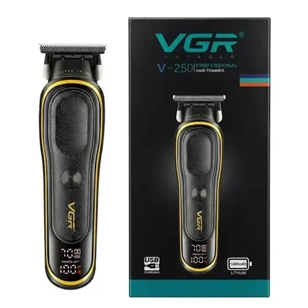VGR Professional Hair Trimmer V-250 - Black x Yellow