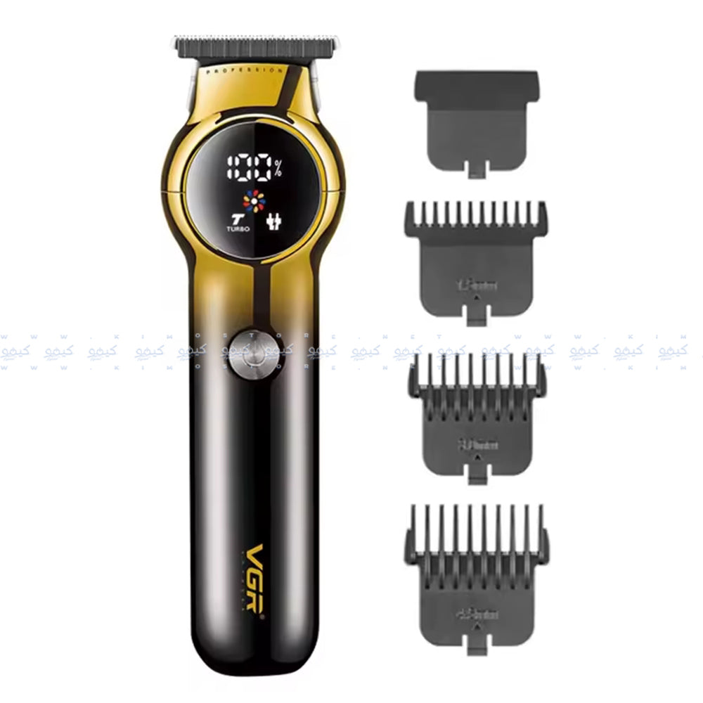 VGR Professional Hair Trimmer V-989 - Black