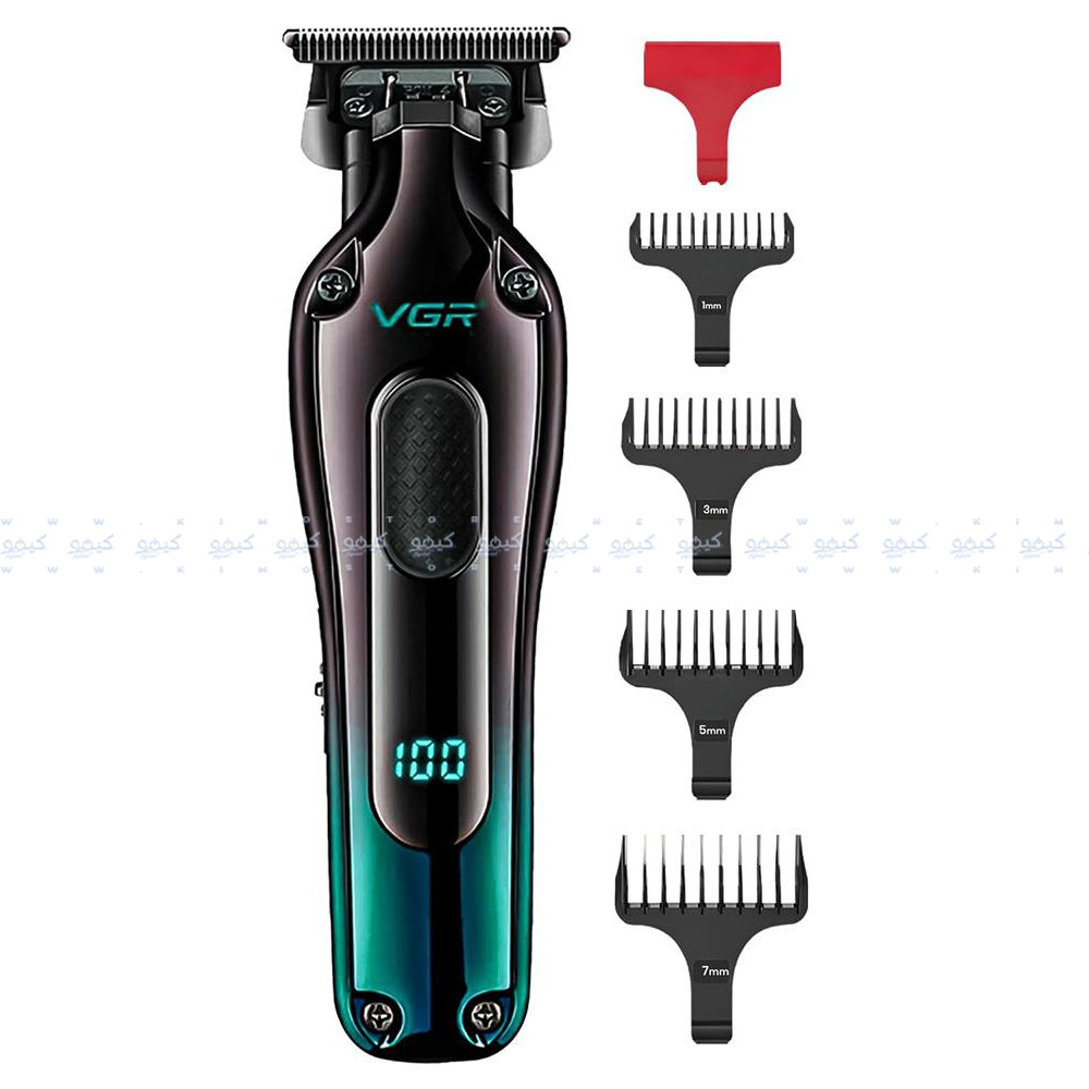 VGR Professional Hair Trimmer V-998 - Green