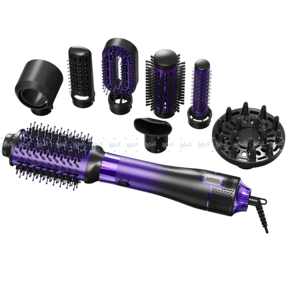 VGR Professional Hot Air Brush 8-in-1 V-488 1100W