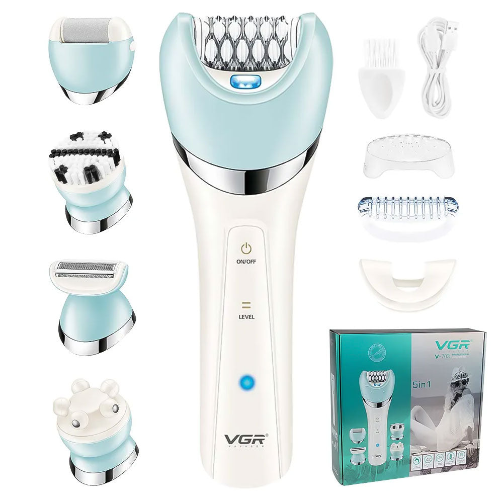 مجموعة حلاقة في جي ار 5 في 1 V-703