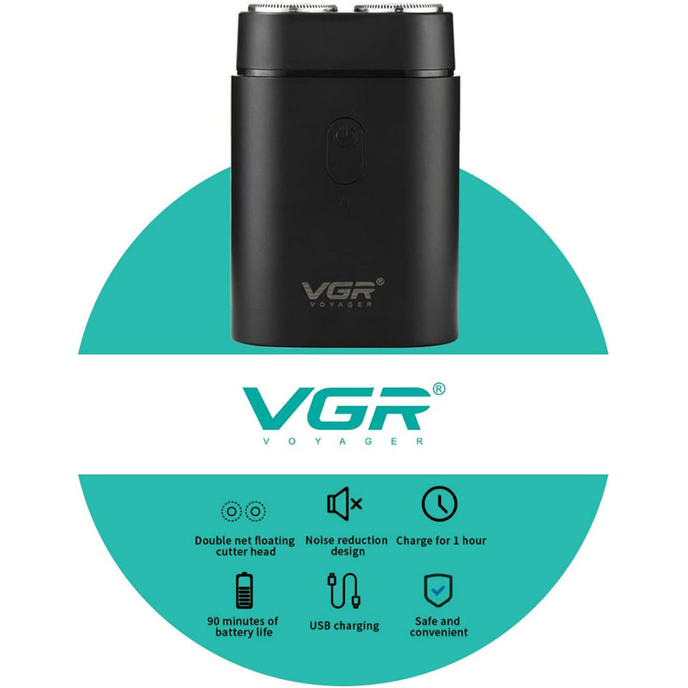 VGR Professional Men’s Shaver V-341 - Black