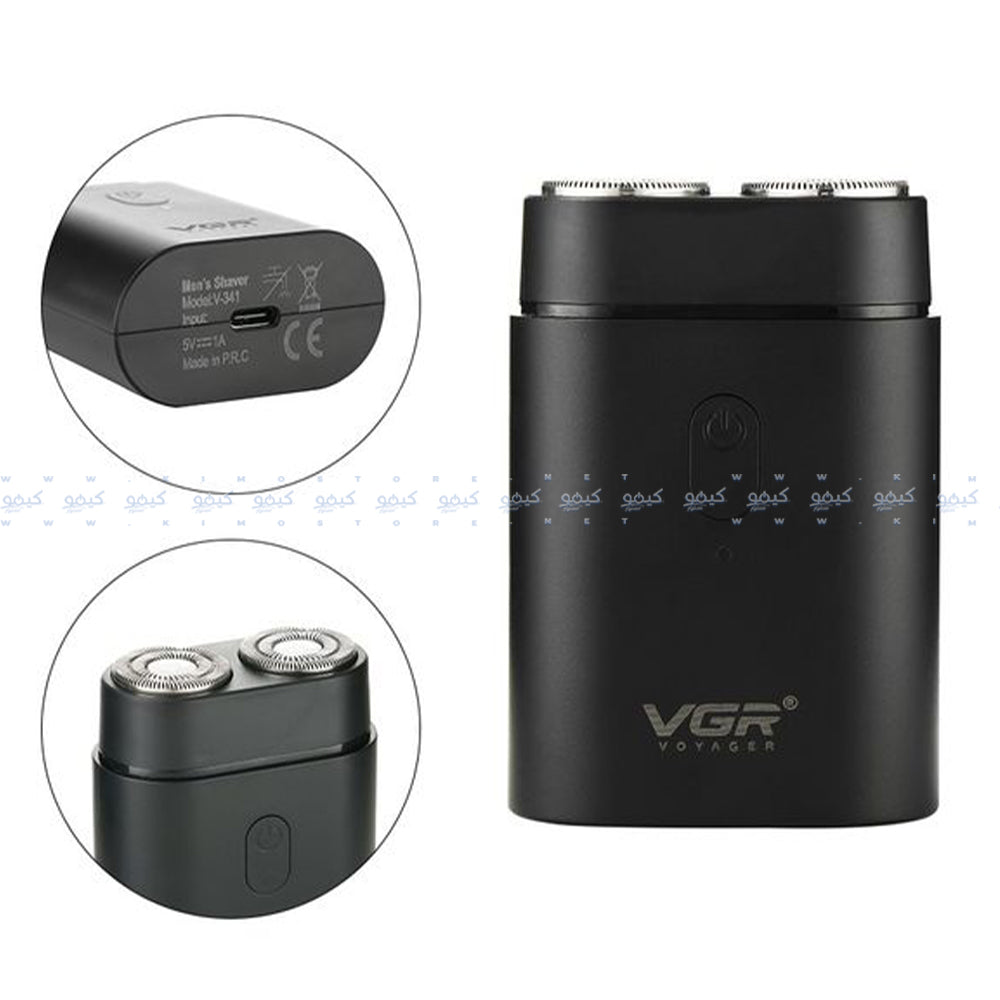 VGR Professional Men’s Shaver V-341 - Black