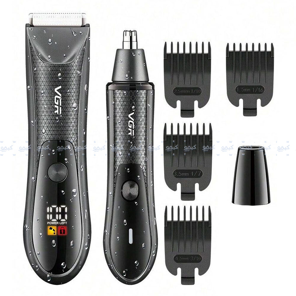 ماكينة تشذيب شعر الجسم و الانف في جي ار بروفيشنال V-934