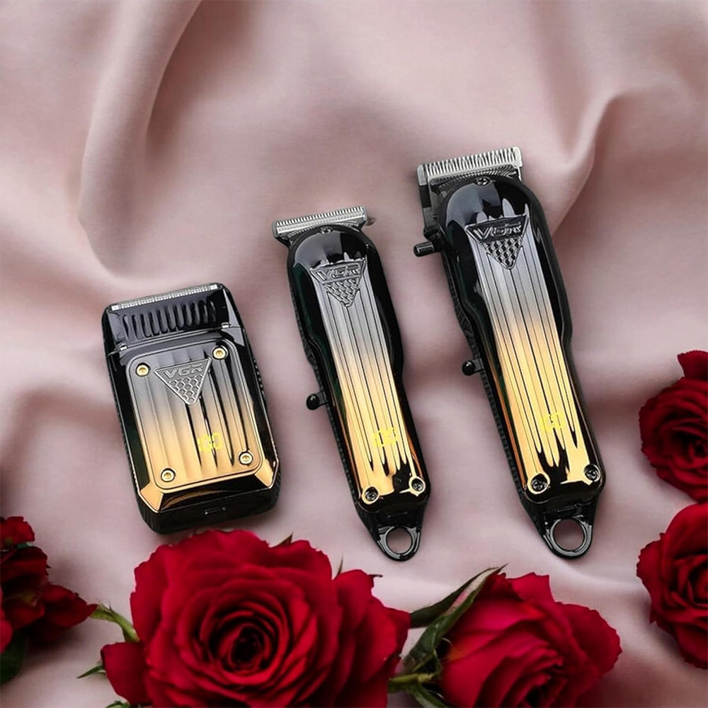 ماكينة حلاقة كومبو 3 في 1 في جي ار بروفيشنال V-642