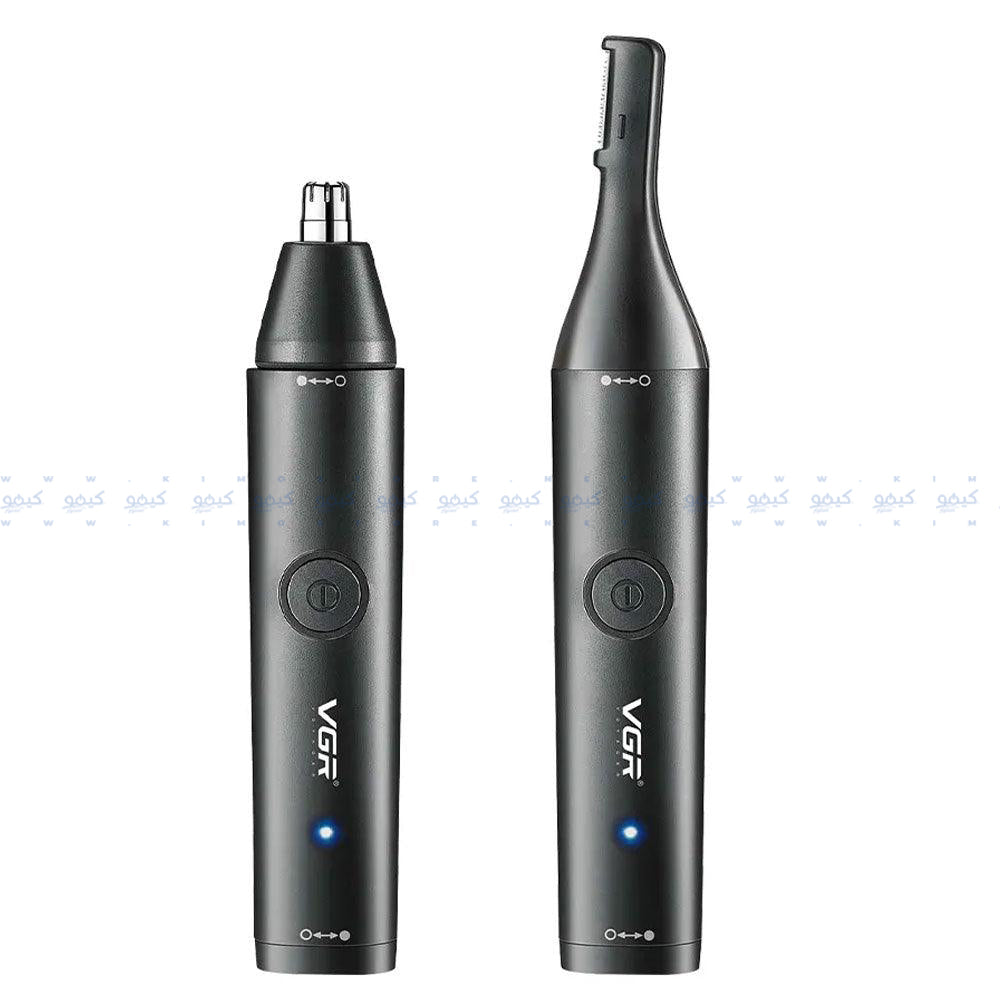 ماكينة تشذيب شعر الأنف والشعر 2 في 1 في جي ار بروفيشنال V-613