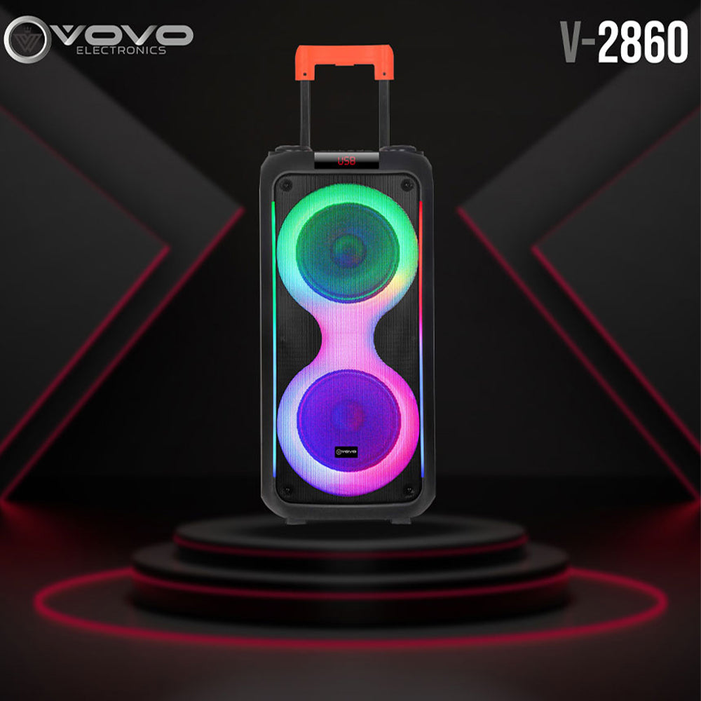Vovo V-2860 RGB Portable Speaker 1.0