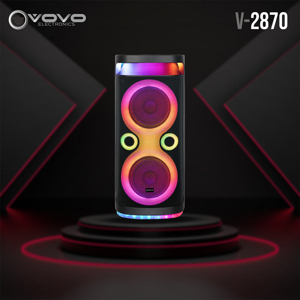 Vovo V-2870 Party Portable Speaker With Mic 1.0