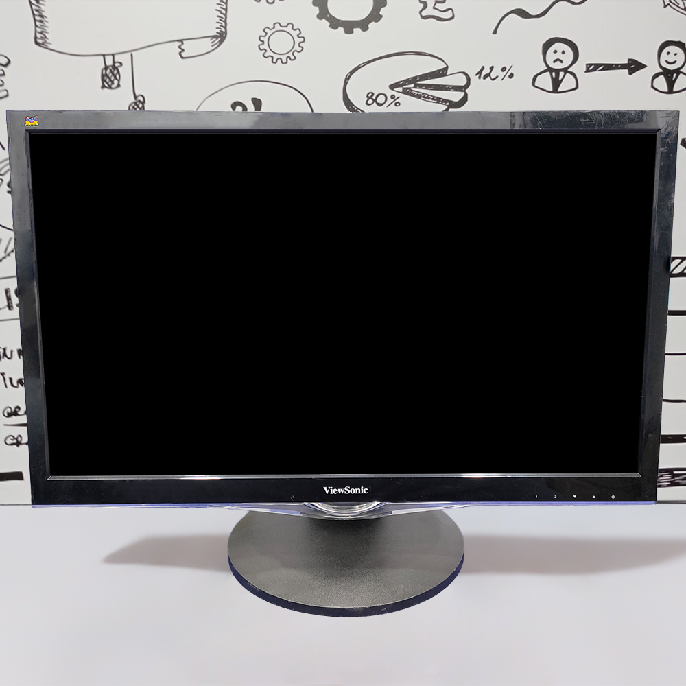 شاشة فيو سونيك VX2452MH مسطحة 24 بوصة LED FHD HDMI (استعمال خارج)